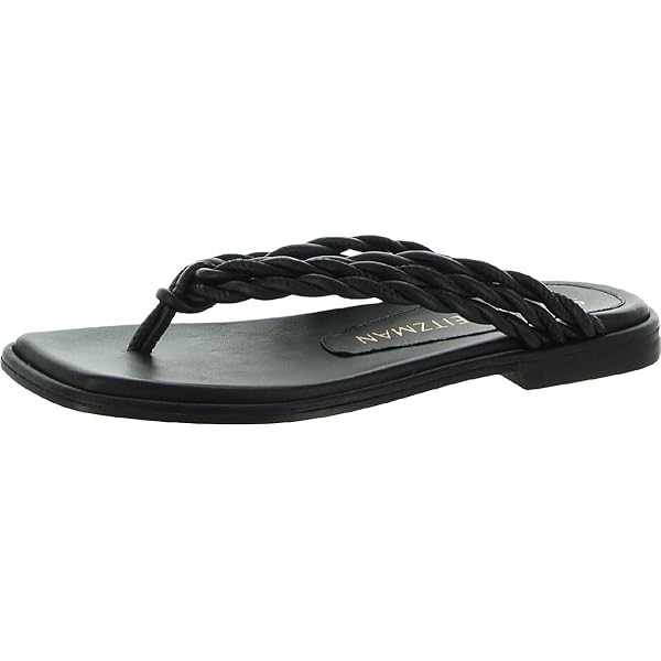 サンダル・ミュール Stuart Weitzman CALYPSO SANDALS (CALYPSO_DRESSNAPPABLACK) Amazon.com | Stuart Weitzman Womens Calypso Flat Sandal Flat